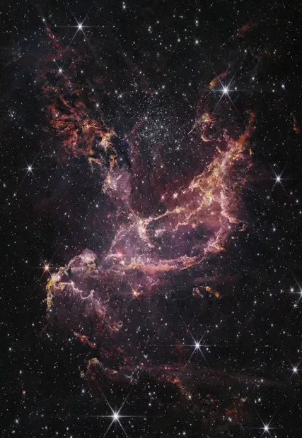 Real-colour image from the James Webb Space Telescope.