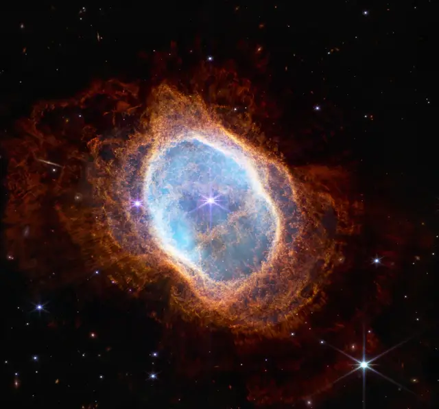 Real-colour image from the James Webb Space Telescope.