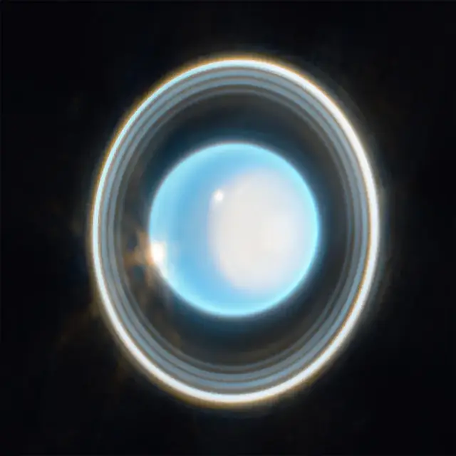 Real-colour image from the James Webb Space Telescope.